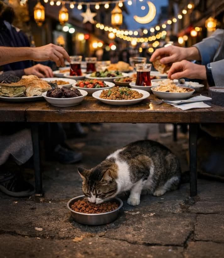 YasincNarr's tweet photo. Siz şimdi #iftar açacaksınız ya
Çeşit #çeşit YEMEKLER yapacaksınız ya
Artan yemekleri
ÇÖPE atmayın
#SokakHayvanları için
Bir kap bırakın
Hem #israf etmemiş
Hem de #Sevap üstüne SEVAP
Kazanmış olursunuz
Unutmayın
Onlarda SİZİN Gibi bir #can taşıyor
#iyiAkşamlar
#Hayırlıİftarlar https://t.co/FAtbV4gXYI