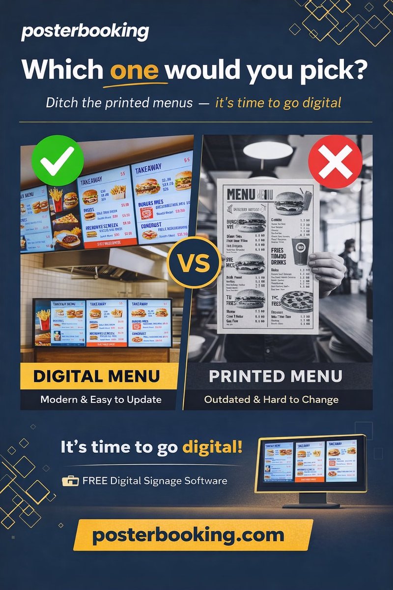 PosterBooking - Free Android/Firestick Signage App tweet media