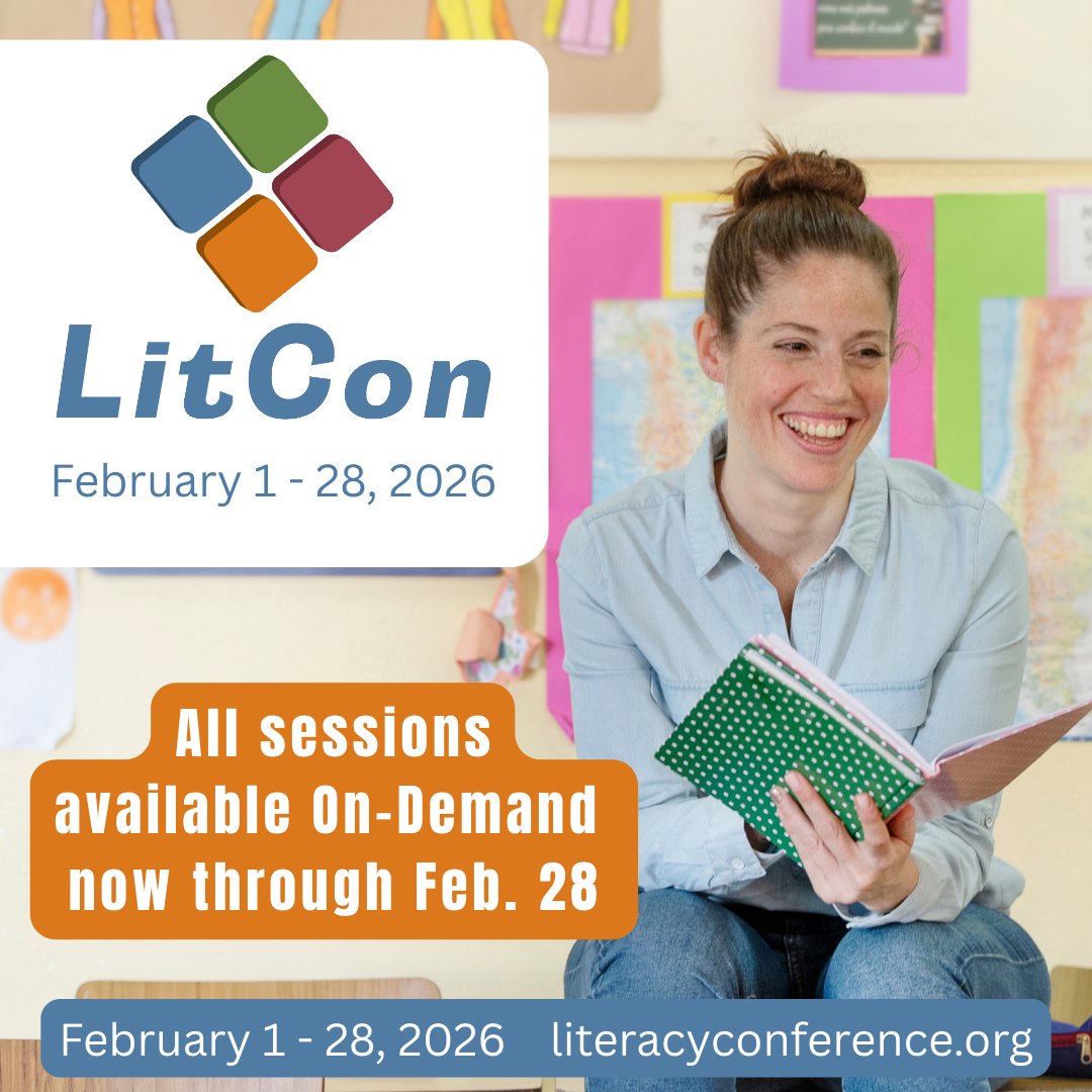 LitCon: National K-8 Literacy Conference tweet media