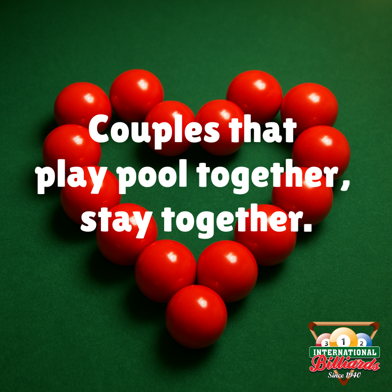 Shoutout to all the amazing women who play, compete, teach, &amp; run the table. 🎱❤️

Celebrate the partner who keeps you honest on the 8-ball.

👉 Tag the strongest player in your relationship 👇

#ValentinesDay #PoolLife #BilliardsLove #GameNightGoals #ShopSmall