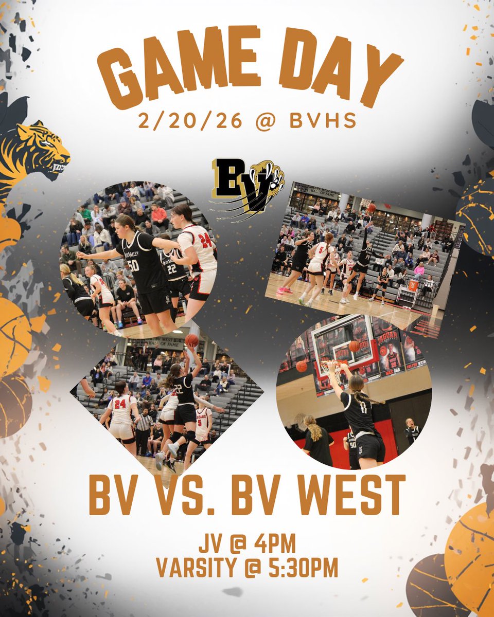 BVHSGirlsHoops's tweet photo. No better day than Gameday!! See you there!

#gameday #ladytigers #theoriginal #ballislife https://t.co/olgeFY4cgI