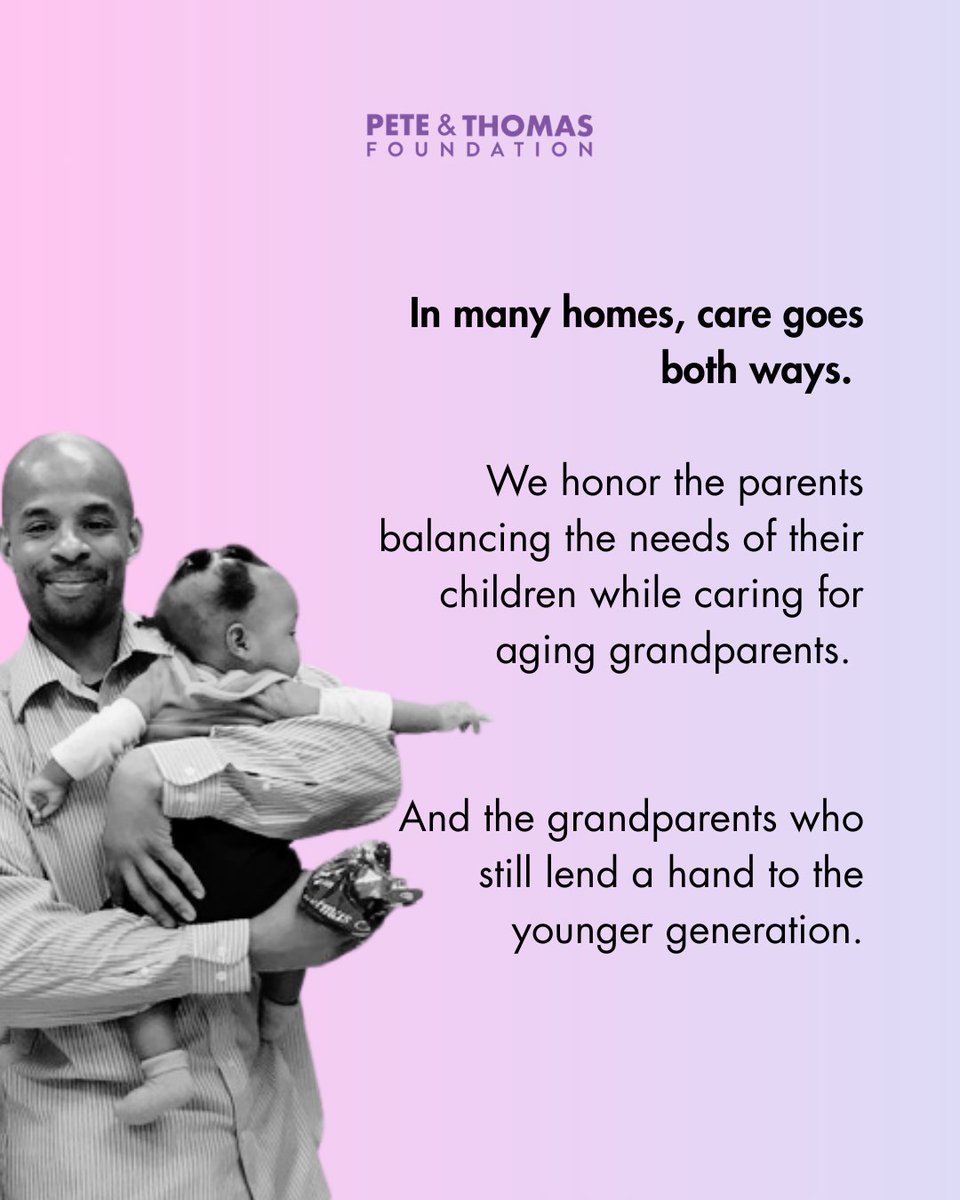 Pete and Thomas Foundation tweet media