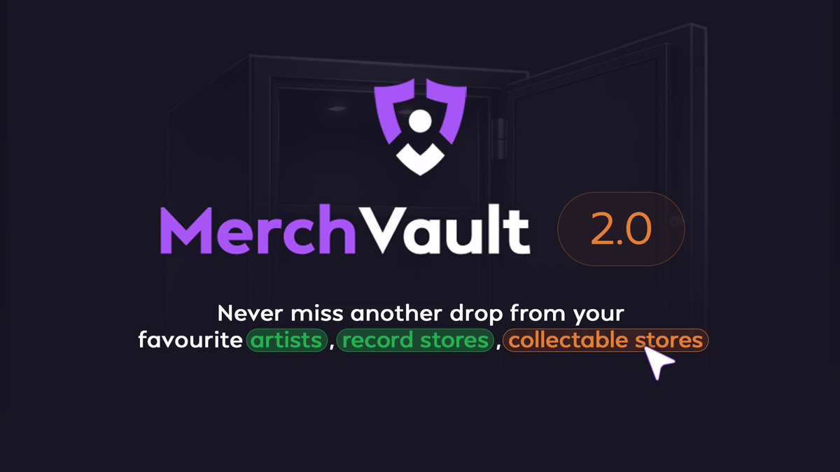 MerchVault tweet media