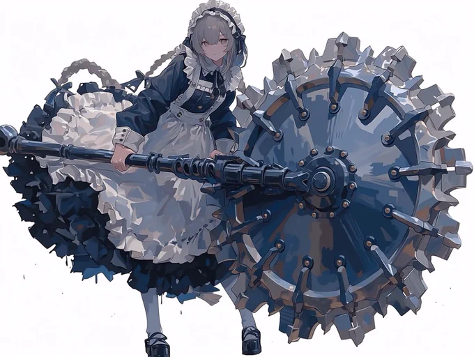 #晴天アポカリプス バトラー型シンカロン(Think alone, 汎用人型アンドロイド)