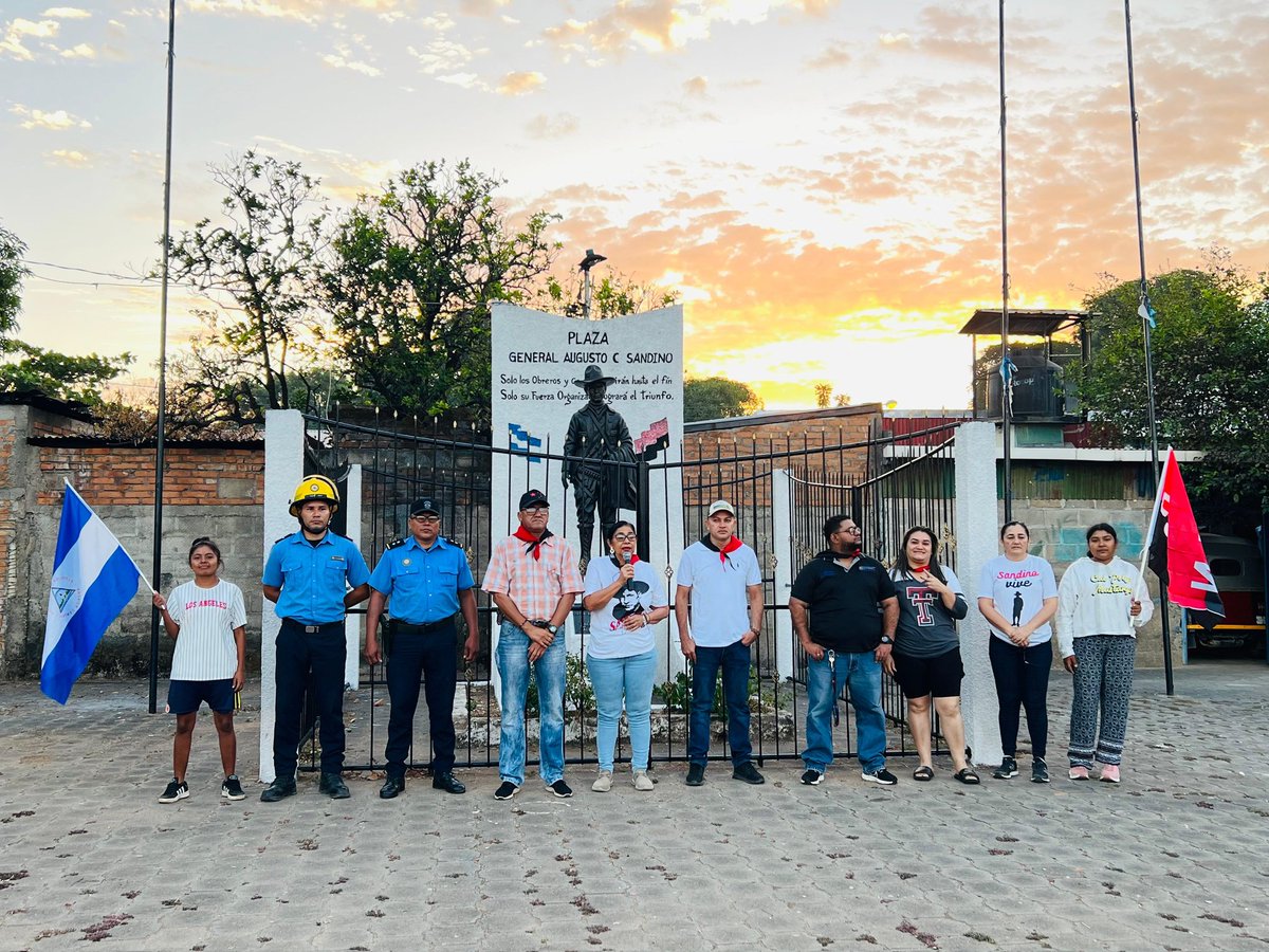 #ElSauce||📸✌️Conmemoramos el 92° Aniversario del Paso a la Inmortalidad del General Augusto C. Sandino #2026SIEMPREMÁSALLÁ
