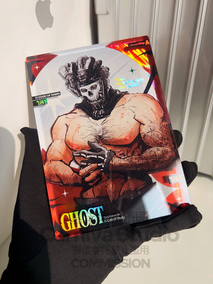 CarnivaStudio's tweet photo. EDGE OF DAWN·CALL OF DUTY
Acrylic double-sided standee real shots 
| Preorder ends Feb 22
✨LINK HERE: https://t.co/TM7HCi4UXb…

#cod #callofduty #ghost #konig #keegan #krueger #cod乙女 #fanart https://t.co/dCTeiigoXQ
