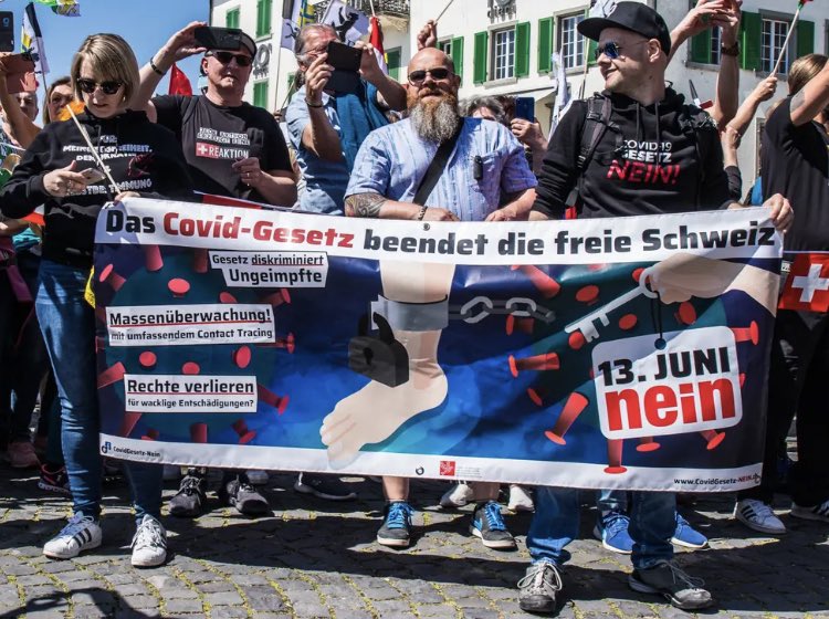 Gibt es dazu noch was zu sagen als nur Eidgenössischer #Rechtsbankrott in der Coronademokratie der Fledermaus aus Wuhan ?!
