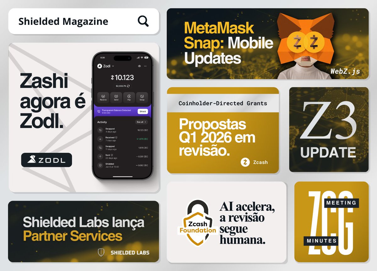 Zcash Brasil tweet media