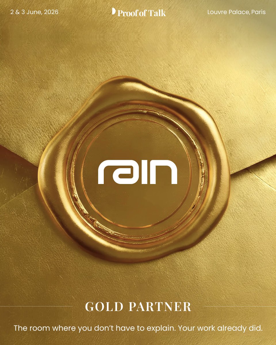 Proof of Talk tweet media