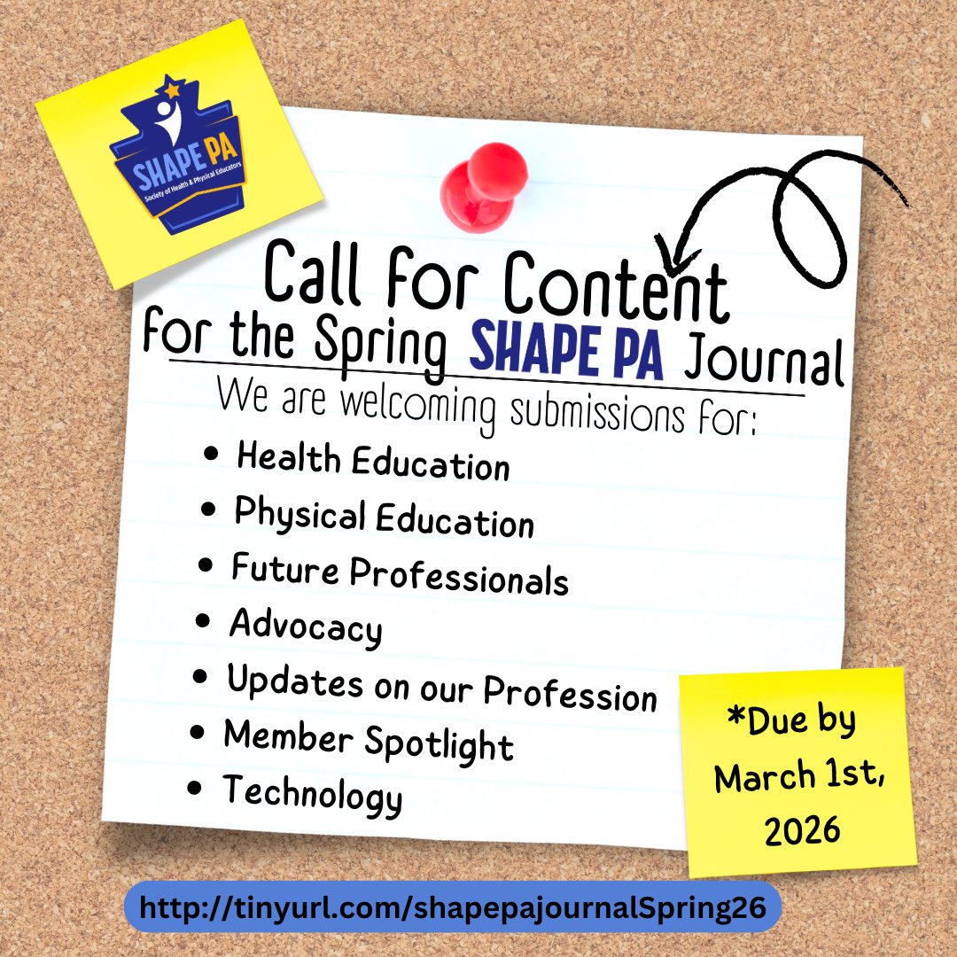 SHAPE PA tweet media