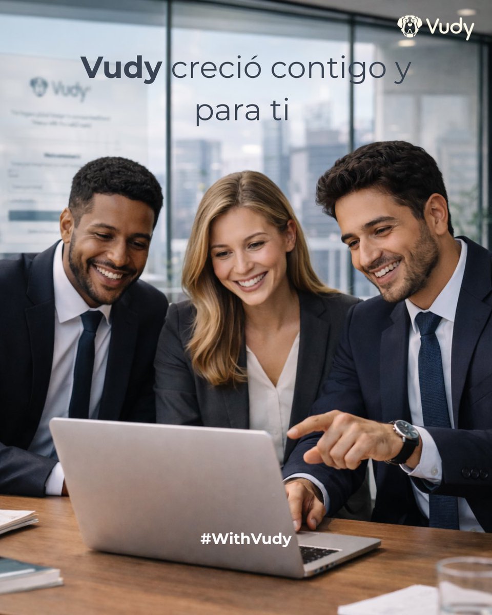 Hemos crecido contigo.
Escuchamos. Ajustamos. Mejoramos.
Hoy Vudy se siente diferente.
Más claro. Más tuyo.

La nueva app ya está disponible.

Seguimos juntos. 🐾🌎

#WithVudy