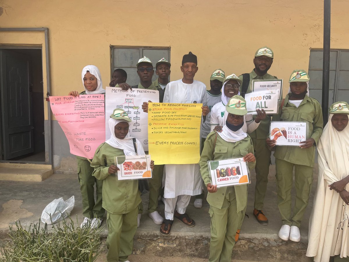 TheFood_Network's tweet photo. The SustainFood Network School Garden and Food Waste Awareness Project was commissioned at Fatima Muhammad Secondary School, Gyadi Gyadi.

The project empowers students with practical lessons on food production, food waste reduction, sustainability, and https://t.co/DTofipxMcB