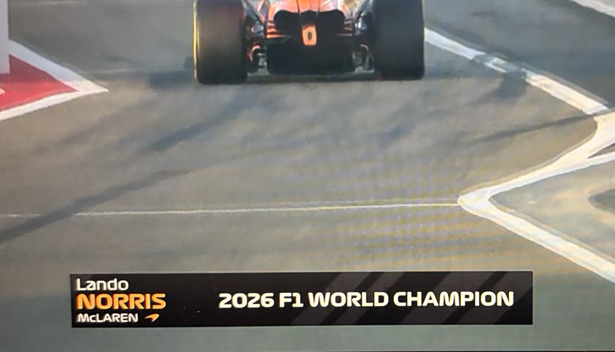 CarolinaTretoa's tweet photo. Cancelen la temporada, ya tenemos campeón 2026 https://t.co/PJz3ecihvB