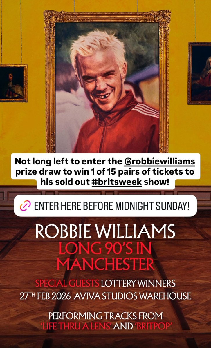 Robbie Williams SPAIN tweet media