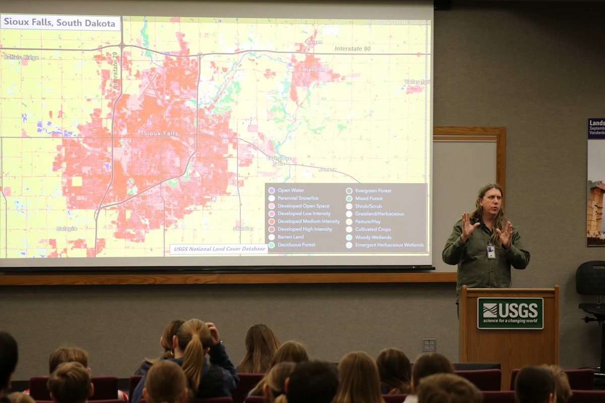 USGS EROS tweet media
