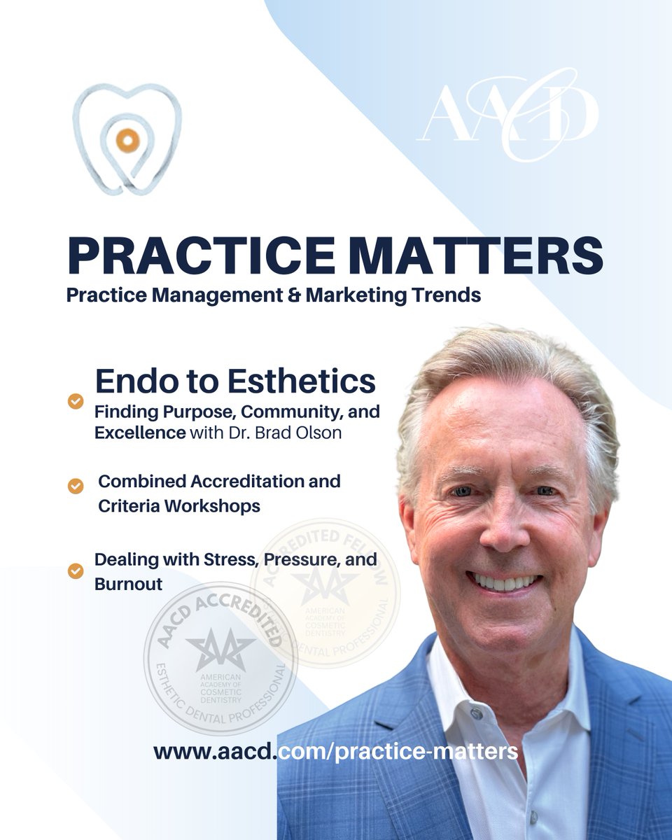 The AACD tweet media