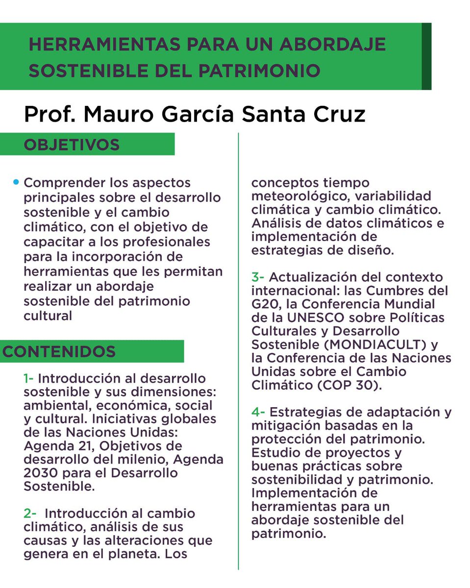 Arquitectura, Paisaje y Patrimonio tweet media