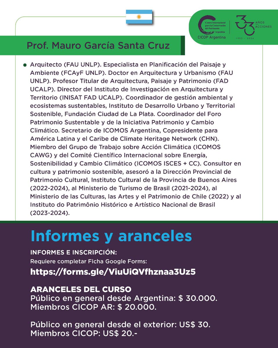 Arquitectura, Paisaje y Patrimonio tweet media