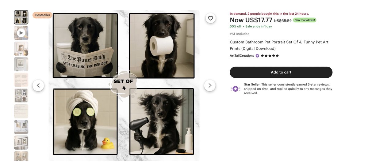 Hem duygu barındırıyor hem de hayvan temalı son 24 saatte 2 satış AI doğru kullanıldığında gerçekten işleri kolaylaştırıyor ama mesele sadece tasarım değil doğru konsepti kurabilmek

Bu süreci nasıl ilerlettiğimi nişi nasıl seçtiğimi ve ürünleri nasıl kurguladığımı
yakında