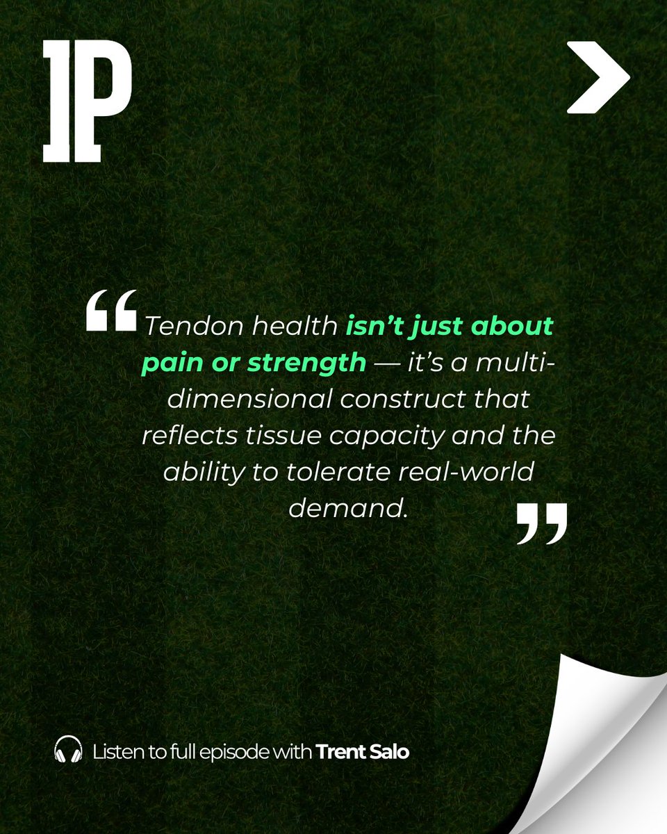 informpod's tweet photo. 🎙️ Key insights from Trent Salo on our latest Inform Performance Podcast. ㅤ  

🎧 Listen on Apple Podcasts https://t.co/cpX7syivIz   

🎧 Listen on Spotify https://t.co/swEr3QvCYn ㅤ

#TendonHealth #SportsScience #AppliedSportsScience #RehabToPerformance #ReturnToPlay https://t.co/2Zul9cPrRD