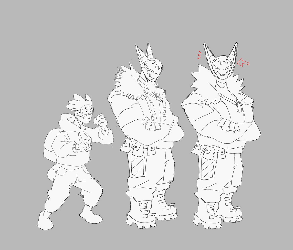 heyits_mojo's tweet image. Designs #jaywalker #characterdesign