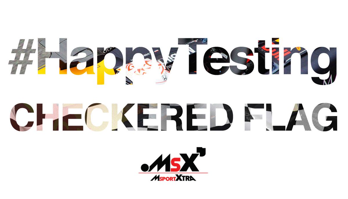 MsportXtra's tweet photo. #F1 #HappyTesting That's it. Times at 4:53pm CET (3:53pm UK time). It was power hour with some fast laps. At the end a start procedure test was done. It has been fun following the #F1testing and collaborating with @JBMotorsportsX . Next up... the @ausgrandprix . #MsportXtra https://t.co/bakRwejWNQ