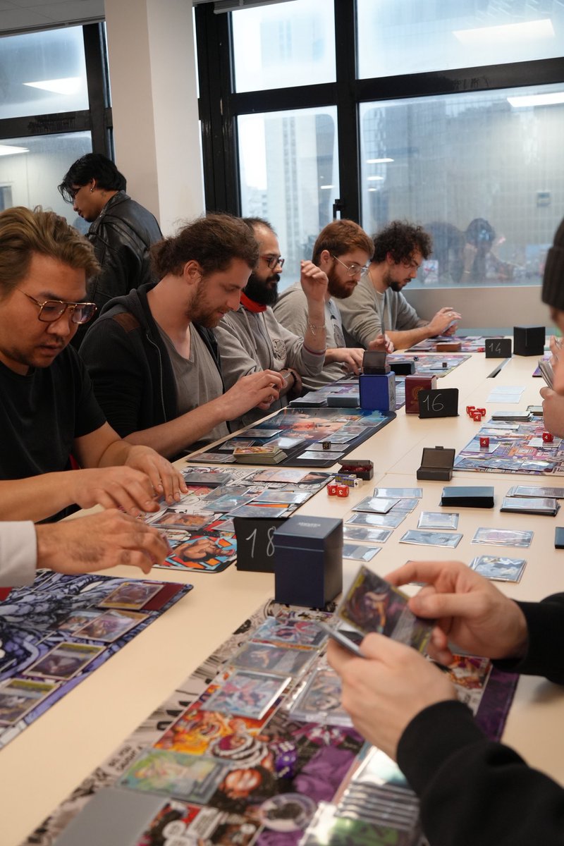 GameChangeOff's tweet photo. Le 15 février 2026 s’est tenu à Paris La Défense le Mister 8 Tournament, un tournoi One Piece TCG réunissant 64 joueurs !

Voici quelques photos souvenirs de notre événement. 

Merci à tous ! On vous attend nombreux le 8 mars pour le next !

#tcg #onepiecetcg #optcg #OnePieceTCG https://t.co/kXqI0h4UUp