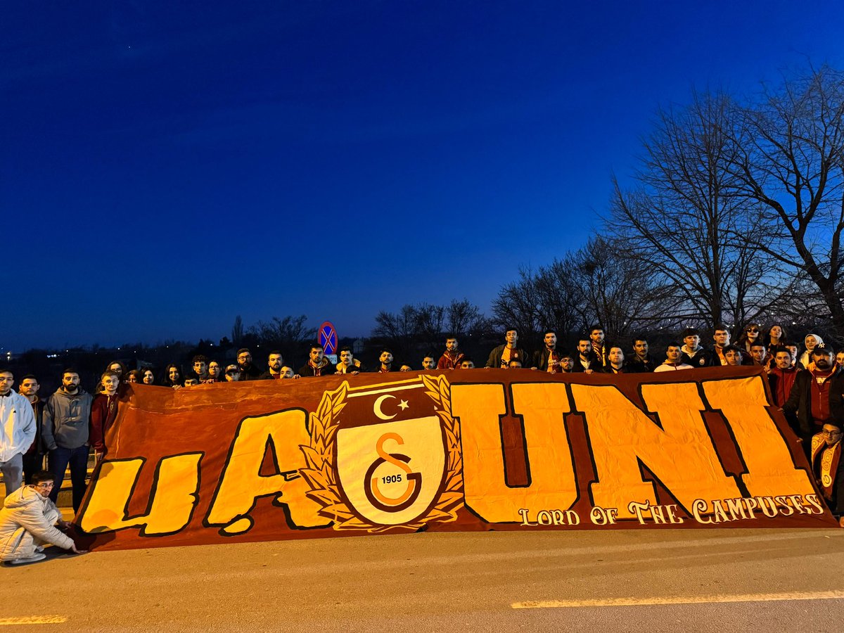 Konya’da takımımızı adına yakışır şekilde karşıladık. #ultrAslanUNI