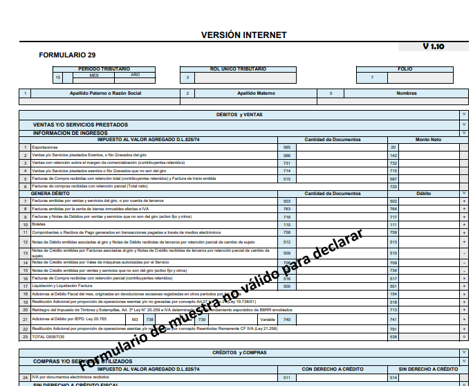 El SII informa que los contribuyentes podrán presentar su declaración de IVA hasta el 23 de febrero sin multas ni intereses, debido a dificultades técnicas que afectaron en forma intermitente la disponibilidad de este sistema en sii.cl. ¡Comparte la información!