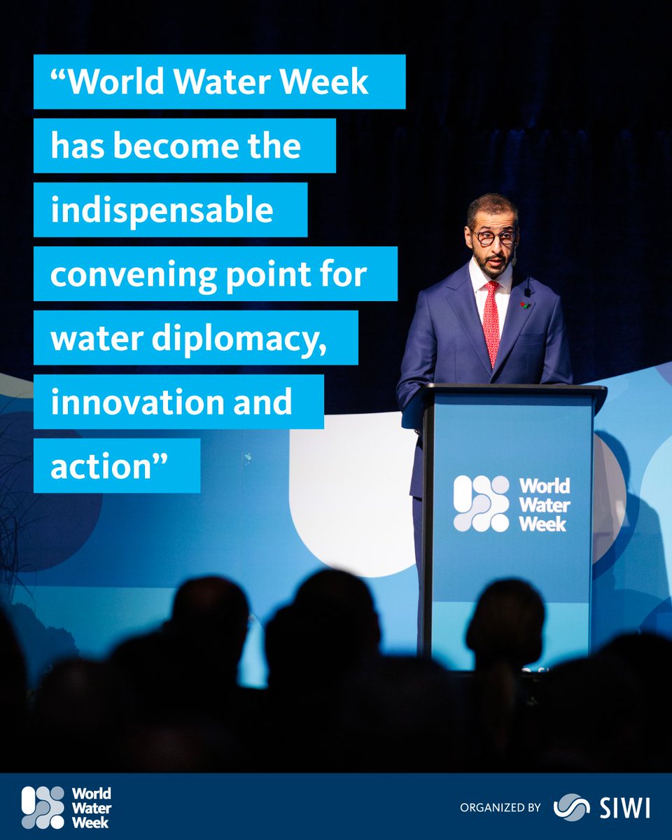 World Water Week tweet media