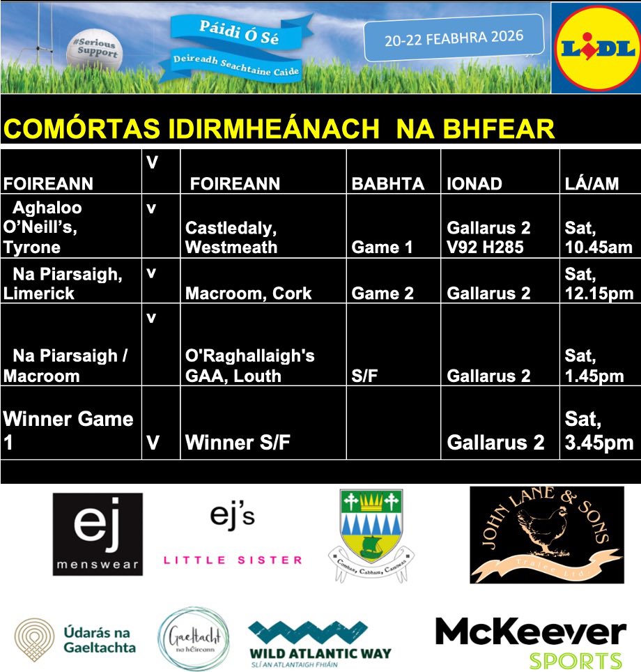 Páidí Ó Sé's Ventry tweet media