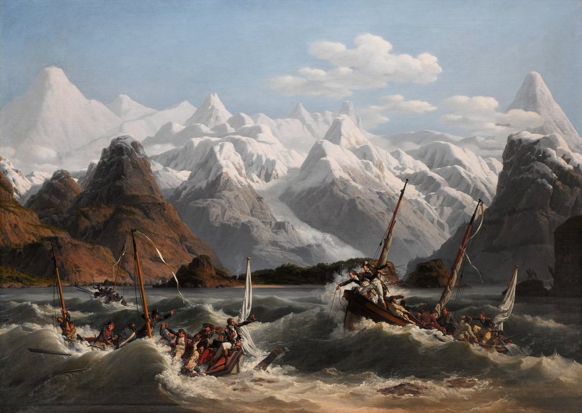 Shipwreck off the coast of Alaska

- Louis Philippe Crepin, 1806