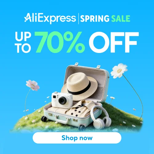 BeGouriStore's tweet photo. Event details:
2.15-2.23 Spring Sale（for US）
Up to 70% off
Ship to:
US
Promotion Period:
15-02-2026 - 23-02-2026 👇
https://t.co/xI2bZbW12s

#Aliexpress #BeGouriStore https://t.co/fFFBhskoAe