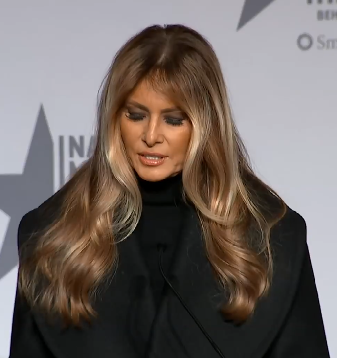 StunningMelani's tweet image. SO BEAUTIFUL @MELANIATRUMP
#MelaniaTrump #StunningMelania #BestFirstLady 🖤