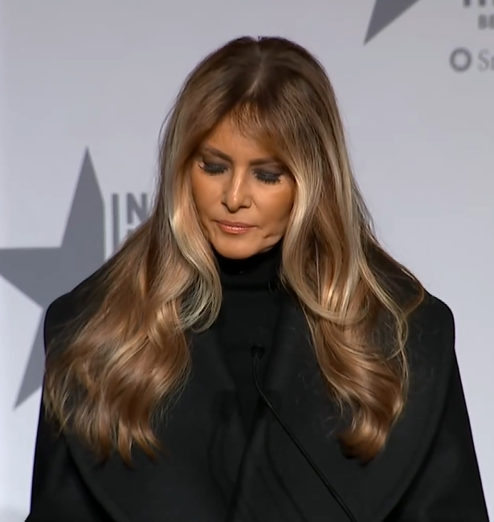 StunningMelani's tweet image. SO BEAUTIFUL @MELANIATRUMP
#MelaniaTrump #StunningMelania #BestFirstLady 🖤