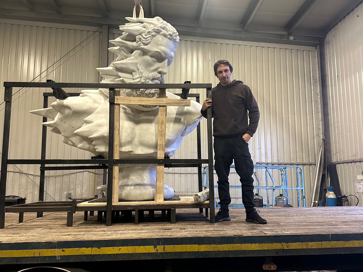 A massive sculpture (6 tons of pure Carrara marble) will soon be installed in the south of France !

Stones are forever, and somehow I think something big is also coming soon for Runestone, Blocks and Stones.

We believe in blockchain, Ordinals and long-term inscriptions.