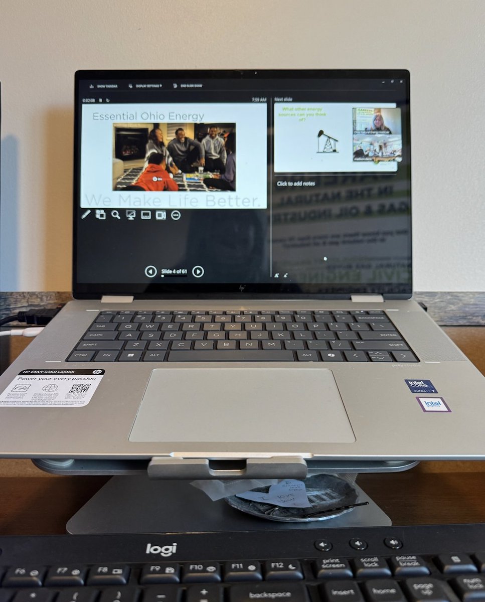 OHNaturalEnergy's tweet photo. Today, Shawn is doing virtual presentations with high school students from Georgetown High School, part of @GEVSD, sharing information about our industry and making lip balm! https://t.co/FWSMWHhbbf
