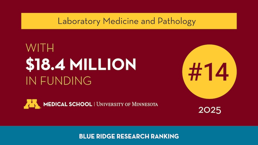 UMN Laboratory Medicine and Pathology tweet media