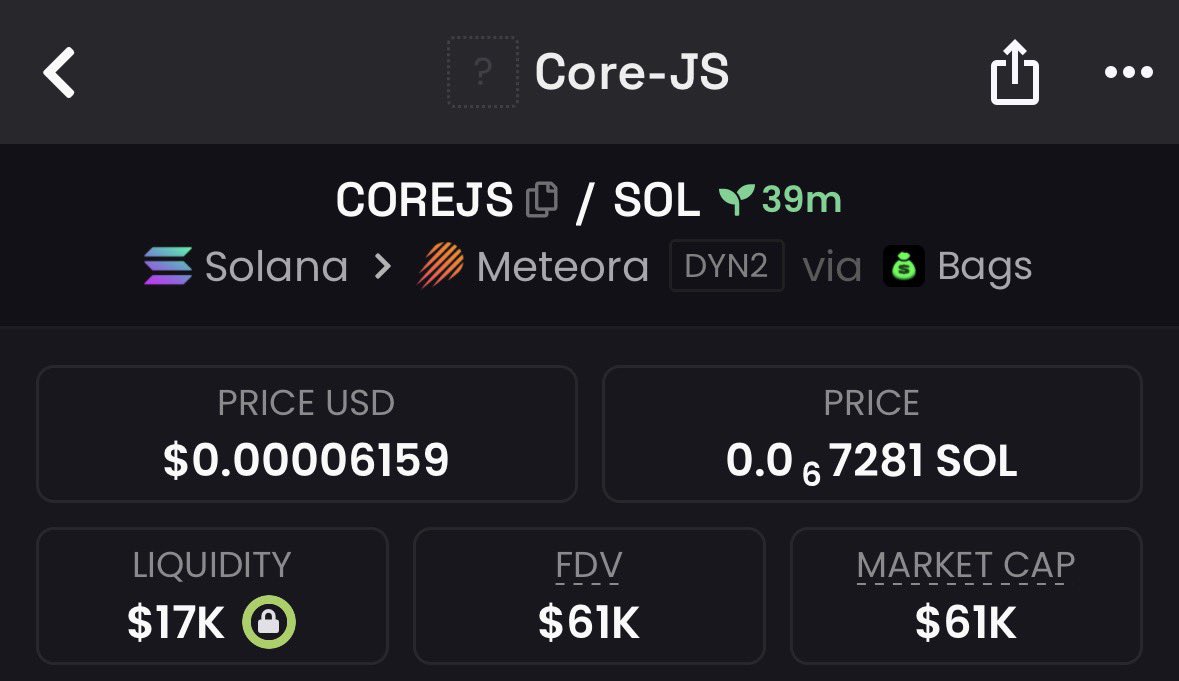 $COREJS

Gamble ape.

HQasg9aKwQzHvAQn2zD1mhVmht84BACdeycJLYEwBAGS