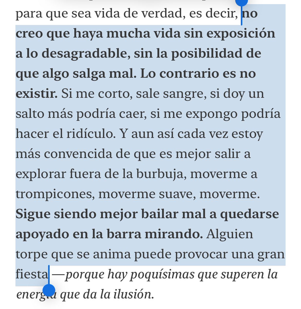 Es viernes y mandé una carta: