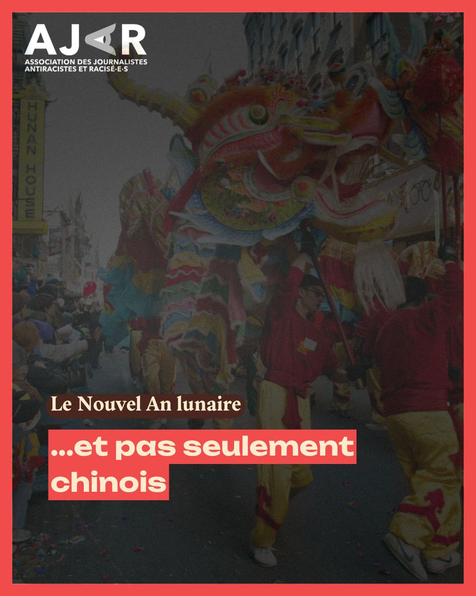 AJARacisees's tweet photo. 🚨 Petit rappel aux rédactions : On ne dit pas Nouvel An chinois mais Nouvel An lunaire !
En 2026, encore trop de rédactions font l’erreur. https://t.co/gd3XaJhten