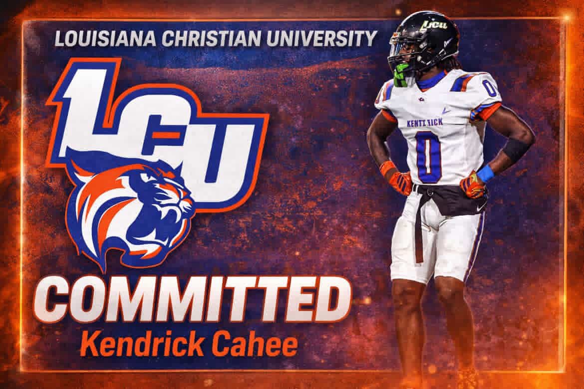 KendrickCahee's tweet photo. I just want to thank God for giving me this opportunity to chase my dreams! As soon as I stepped foot on campus I knew this is where I wanted to be and that LCU is home for me! I’m blessed to have officially committed to LCU! AGTG🙏✝️ @LCU_ftball @CoachCoryYork @COACHMO54 https://t.co/4R8WulVPDd