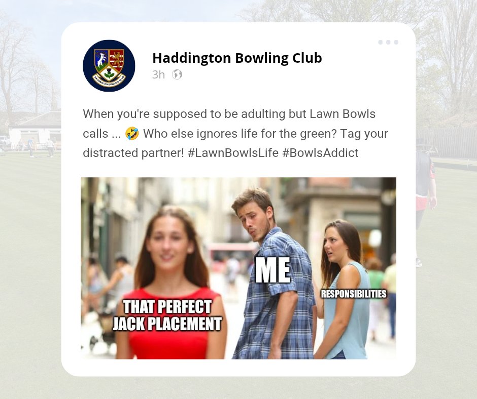 Responsibilities? Never heard of her! 🫣 The only thing I'm committed to is that jack! 😂

Tag a bowls mate who gets it! 👇

#BowlsOverEverything