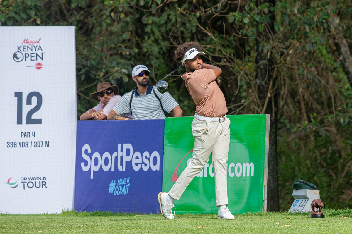 FanakaStudios's tweet image. When it mattered most, he delivered.

Njoroge Kibugu’s eagle on 18 sends the crowd into a frenzy and secures the MKO 2026 cut. 🇰🇪⛳

#MagicalKenyaOpen #MakeItCount
