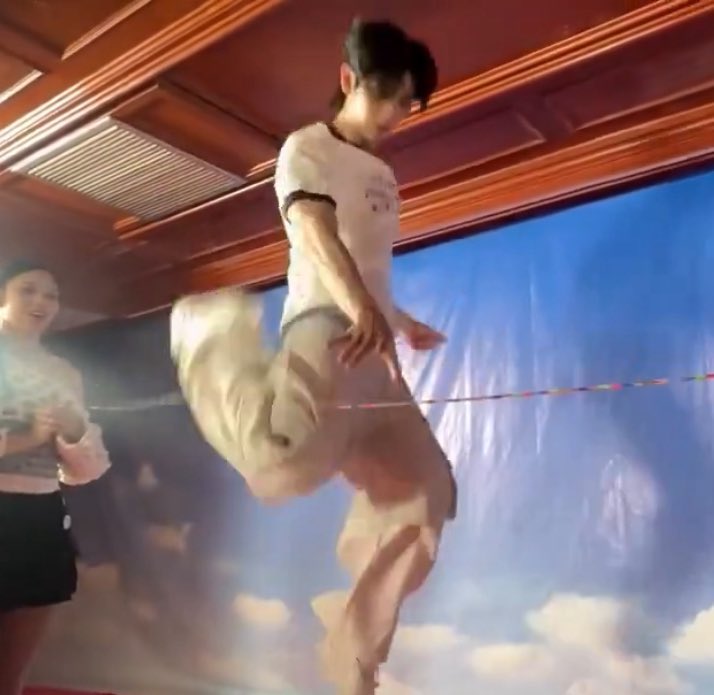 etherealyji's tweet image. the flying cat in motion copy and paste 🐈