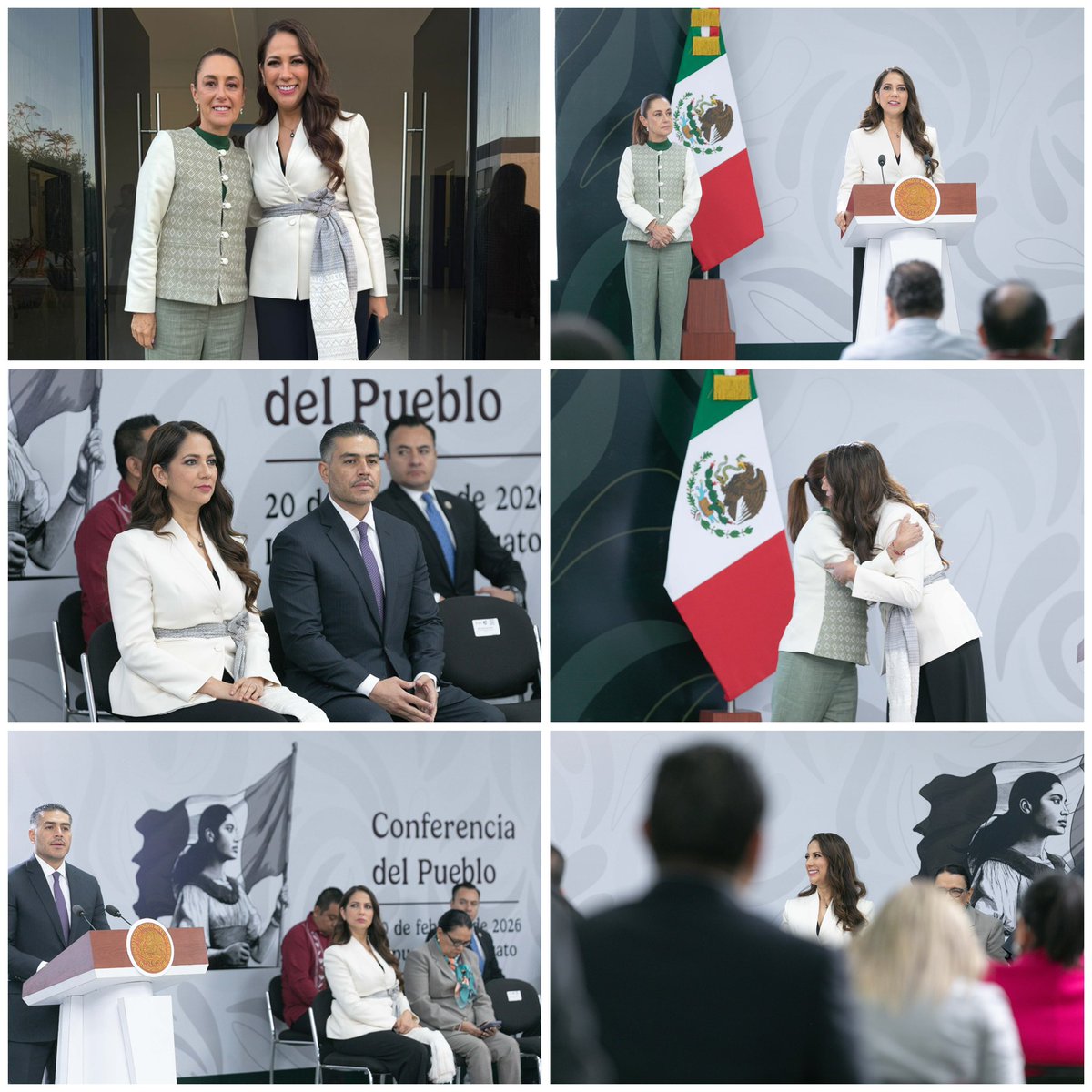 LibiaDennise's tweet photo. En Guanajuato siempre vamos a hacer equipo por nuestra gente. Bienvenida Presidenta @Claudiashein.
Cuentas con Guanajuato para seguir coordinando entre nuestros Gobiernos y con los municipios, los esfuerzos para cumplir con la encomienda más importante que nos han dado, que es recuperar la paz y el bienestar de las familias. El diálogo, la colaboración y la inteligencia, nos han permitido lograr lo que parecía imposible: 11 meses consecutivos con reducción en homicidios y el enero más bajo en los últimos ocho años.

Seguiremos trabajando firmes para llevar a nuestra gente educación, salud, bienestar y prosperidad, así como para hacer realidad la garantía de los derechos de las mujeres. Un Gobierno con una política de altura, siempre dará resultados.