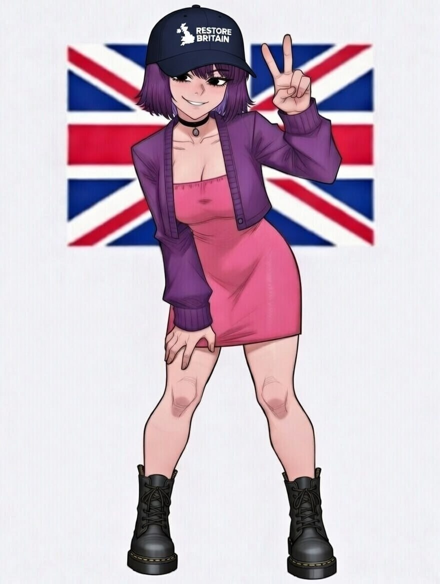 The cap stays on 🧢

#Restore #Britain