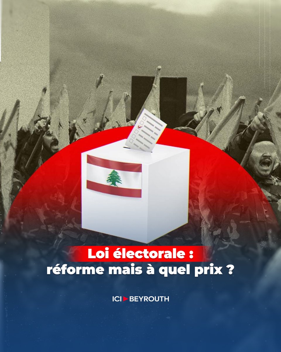 Icibeyrouthnews's tweet image. La loi #électorale actuelle au #Liban n’est pas parfaite. Mais relancer aujourd’hui le débat sur une nouvelle #législation, sous couvert de #réforme, pourrait surtout servir les intérêts du #Hezbollah, en quête de gains politiques dans un contexte de pressions croissantes.
