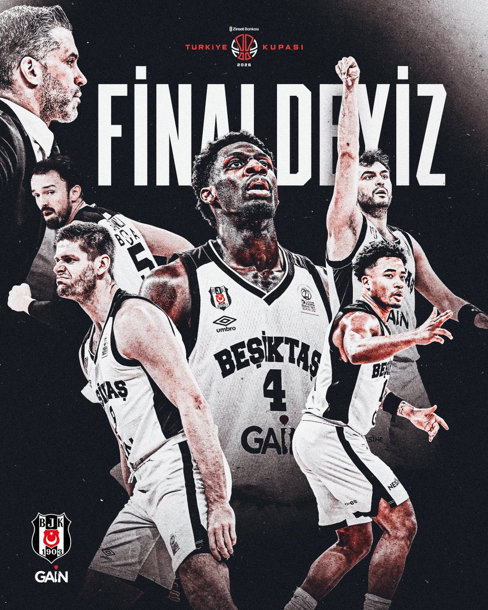 Nefes kesen maçta galibiyet bizim! Ziraat Bankası Türkiye Kupası'nda finale yükseliyoruz. 💪

Beşiktaş GAİN 91-82 Anadolu Efes | Maç Sonucu

#TheBlackEagleRises 🦅