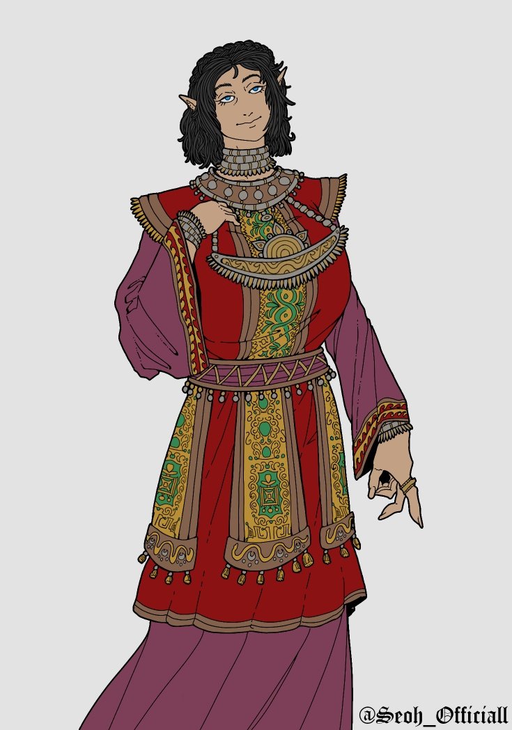 Daughter of a would-be imperial usurper.
CMM work